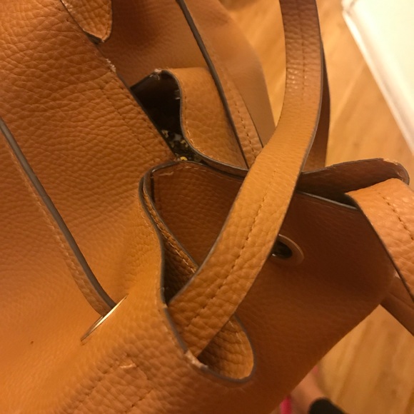 Merona Faux Leather Satchel - Picture 5 of 5